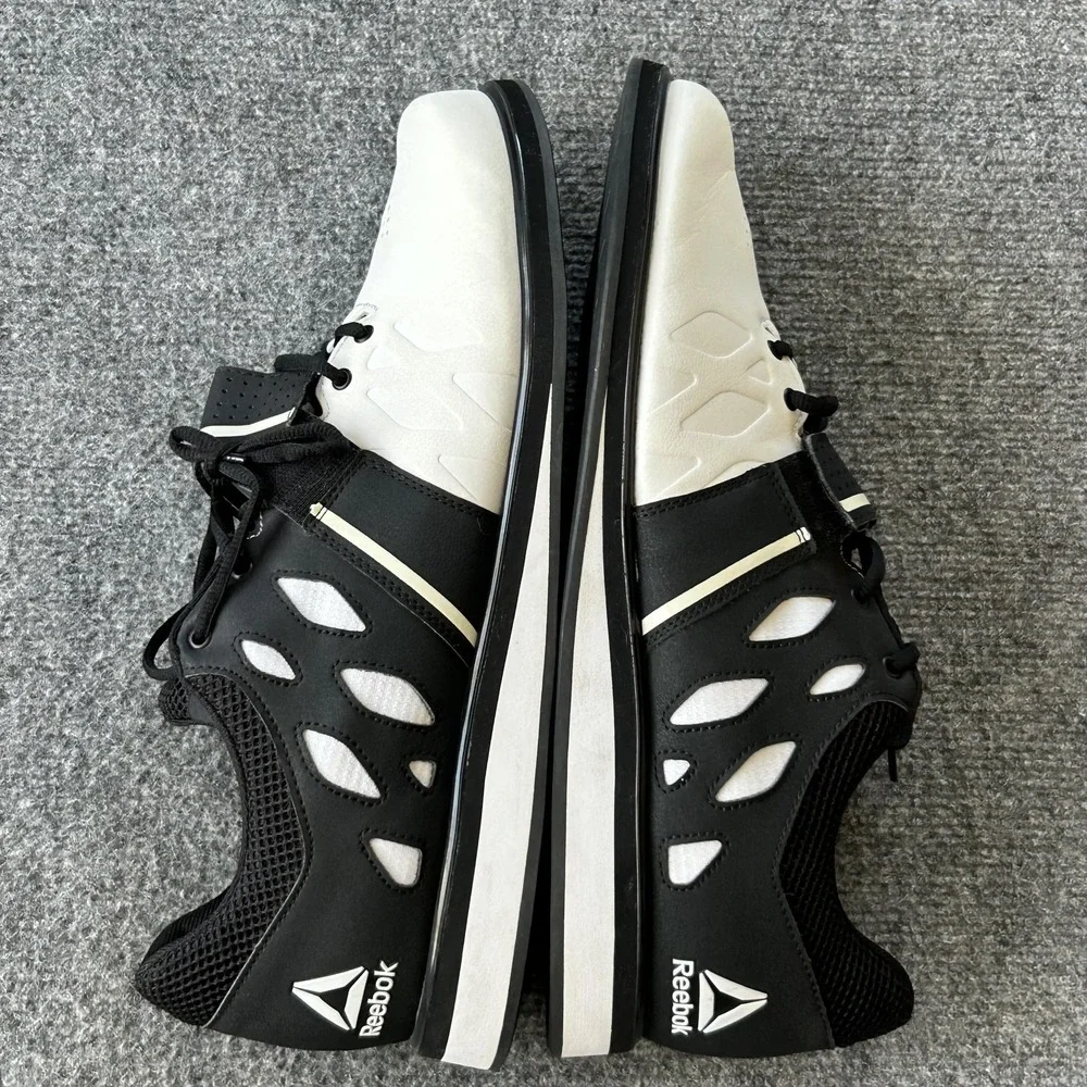 Reebok Shoes Men 13.5 Lifting CrossFit‎ Weightlifting Trainer Gym Black EU 4